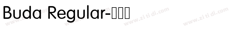 Buda Regular字体转换 Buda Regular字体转换
